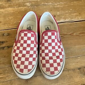 Checkered Slip-On Vans